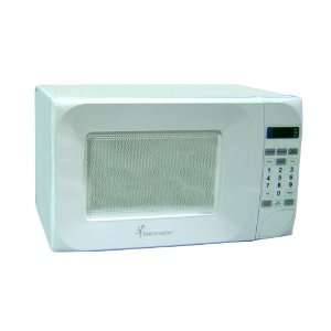   700 Watt 3/5 Cubic Foot Microwave Oven, White