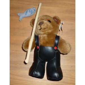  Dakin Gone Fishing Teddy Bear Plush Animal Everything 