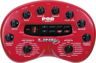 Line 6 POD 2.0 Guitar Multi Effects Processor 614252001816  