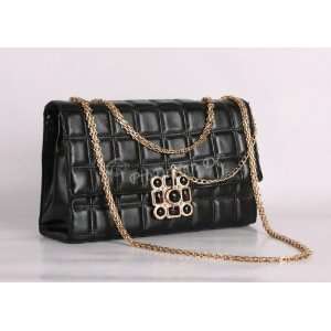 Classic Chic ELegant Quilted PU Faux Leather Designer Inspired Handbag 