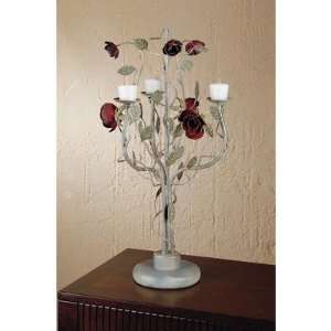 Laura Ashley Lighting KROS2275 English Rose Candle Rack in Embossed 