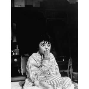  Actress Anne Bancroft in Scene From Broadway Play Two for 