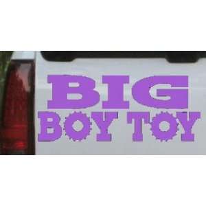 Big Boy Toy Off Road Car Window Wall Laptop Decal Sticker    Purple 