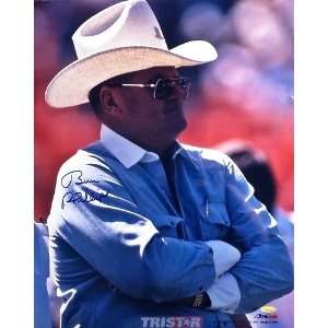  Bum Phillips Autographed/Hand Signed Houston Oilers 16x20 