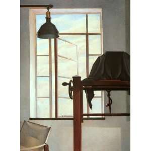 FRAMED oil paintings   Charles Sheeler   24 x 32 inches   View of New 