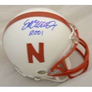 Eric Crouch Autographed/Hand SIgned Nebraska Cornhuskers Mini Helmet