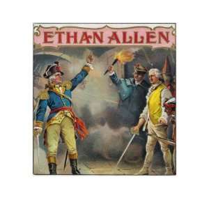 Ethan Allen Brand Cigar Box Label Giclee Poster Print, 12x16