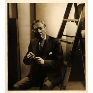  1935 George Arliss English Film Actor Portrait Print 