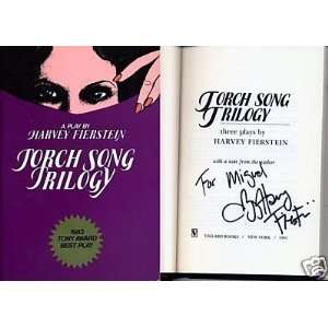 Harvey Fierstein Torch Song Trilogy Signed Autogra Book   Sports 