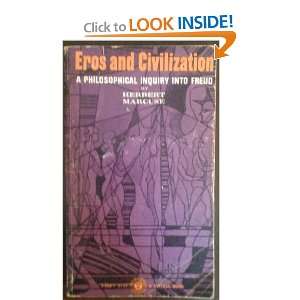    Eros and Civilization (9780394702094) Herbert Marcuse Books