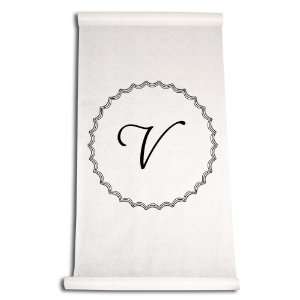 Ivy Lane Design Wedding Accessories Aisle Runner with Initial, Letter 