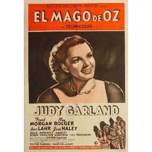   Argentine 11x17 Judy Garland Margaret Hamilton Ray Bolger Jack Haley