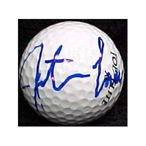 Justin Leonard Autographed Golf Ball