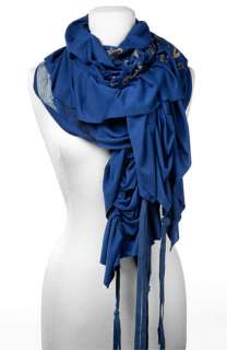Juicy Couture Feather Graphic Scarf  