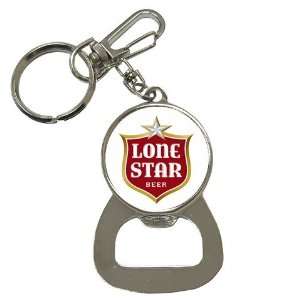  LoneStar Beer LOGO Bottle Opener Key Chain: Everything 