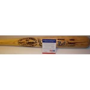 Monte Irvin SIGNED Louisville Slugger H&B Bat PSA