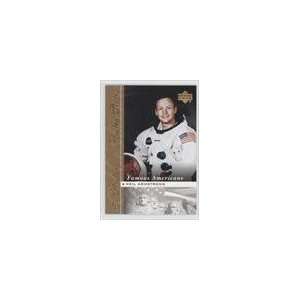   Famous Americans (Trading Card) #FA1   Neil Armstrong 