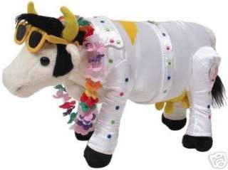 Cow Parade ROCK N ROLL Elvis Presley Cows PLUSH #7476  
