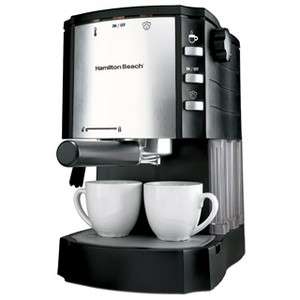 Hamilton Beach 40729 Cappuccino Plus 2 Cups Espresso Machine NEW 