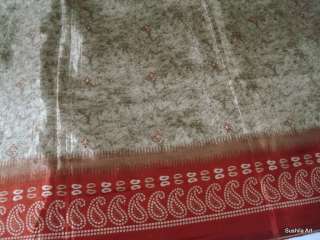   Color Indian Art Silk Pre Owned Printed Vintage Sari Fabric  