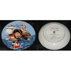 Red Skelton 1982 Captain Freddie Collectable Plate
