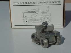 JOHN DEERE 325 LAWN & GARDEN TRACTOR   HISTORIC PEWTER COLLECTION 