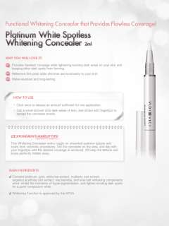   Platinum White Spotless Whitening Concealer (Korea Makeup Cosmetics
