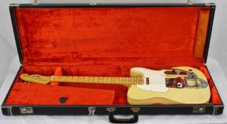 68 Fender USA Telecaster Tele Electric Guitar Blonde w/Fender Bigsby 