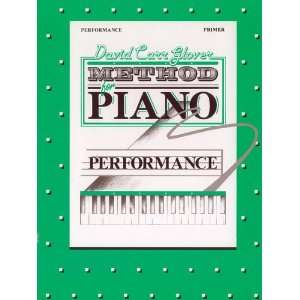   for Piano Performance, Primer David Carr Glover, Jay Stewart Books