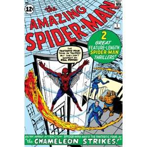   Spider Man #1 Cover: Spider Man by Steve Ditko, 48x72: Home & Kitchen