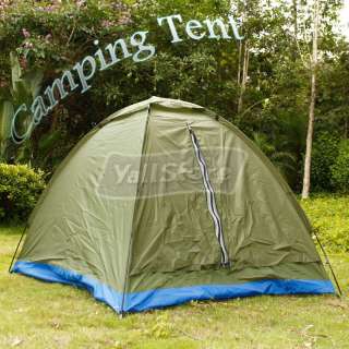 NEW! Four Seasons 2 Person Single Layer Folding Camping Tent  