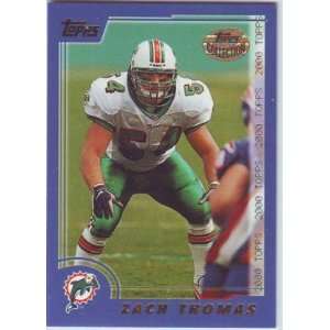 2000 Topps Football Miami Dolphins Team Set Sports 