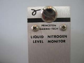 Princeton Gamma Tech Liquid Nitrogen Level Monitor NIM  