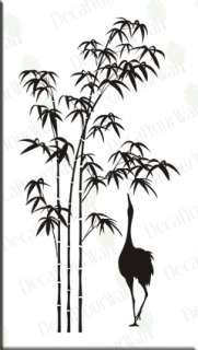 Large Removable Vinyl Wall Decal Sticker Bamboo Tree  