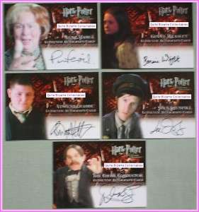 Harry Potter Bonnie Wright Ginny Weasley Auto Autograph PoA Prisoner 