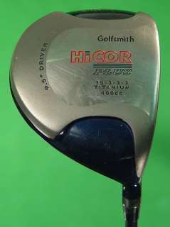 Golfsmith Hi COR Plus Titanium 460cc 9.5° Driver Aldila VL Graphite 