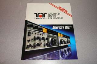 Ten Tec Ham Radio Equipment CATALOG 1993 & Price List  