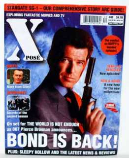 PoseMagazine #40 Nov 1999 Bond Buffy Seven Days SG 1  