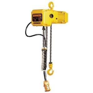   SNER005S 15 .5 Ton 1ph Electric Hoist with 15ftLift