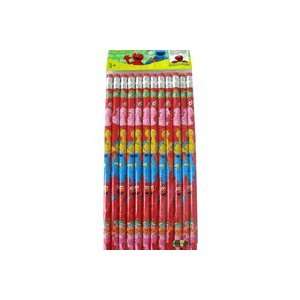   Sesame Street Stationery Elmo Pencils set (12 pcs pack): Toys & Games