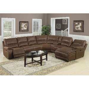  Coaster Loukas Extra Long Sectional Sofa with Chaise 