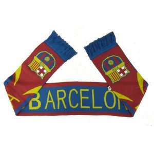  FC Barcelona Soccer Team Scarf
