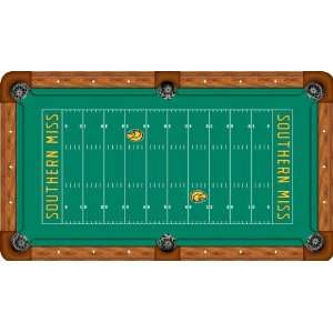  Southern Mississippi Pool Table Felt   Professional 9ft 