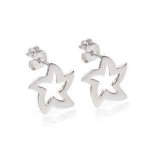  Olive N Figs Sterling Silver Star Stud Earrings Jewelry