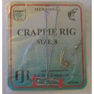  Dolphin Size 8 Crappie Rig: Sports & Outdoors