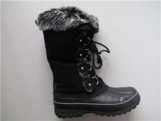 Khombu Artic Winter Waterproof BLACK Insulated Pac Boots   20 Size; 9 