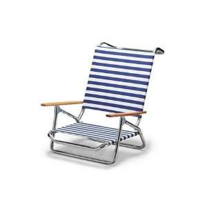   Beach Aluminum Sling Arm Adjustable Folding Patio Lounge Chair Patio