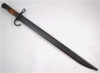 RARE~JAPANESE WW2 TYPE 30 ARISAKA BAYONET W/SCABBARD  