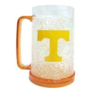 Tennessee Volunteers Freezer Mug   Set of Two Crystal Glasses  