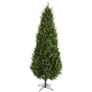  9 x 45 Cedar Fir Christmas Tree 750 Dura Lit Clear 